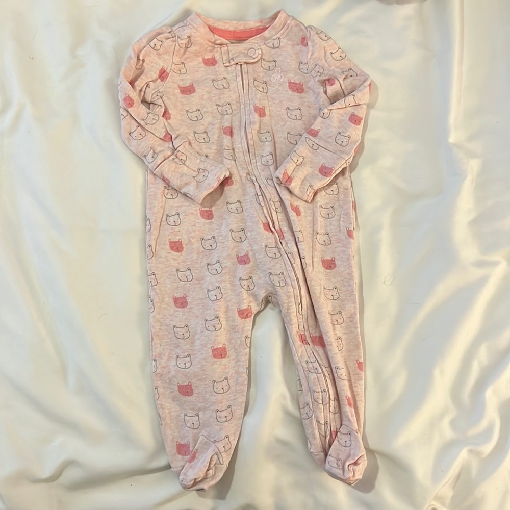 Baby Gap Pink Footie Pajamas